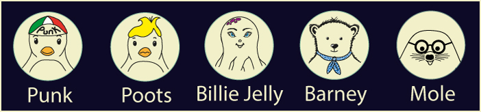 the Snow Falls Gang graphic